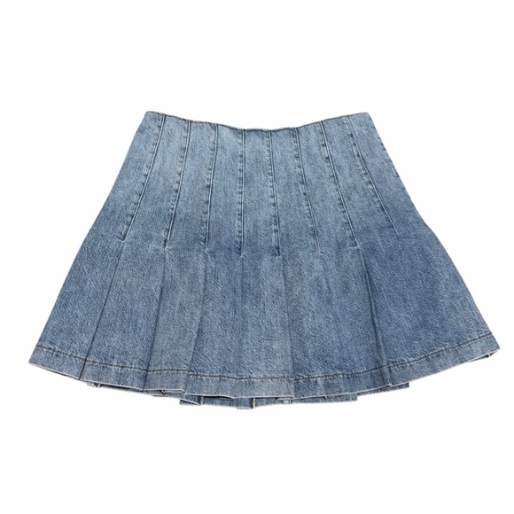 Alice + Olivia Women's Carter Denim SkirtRockstar BlueSize 26